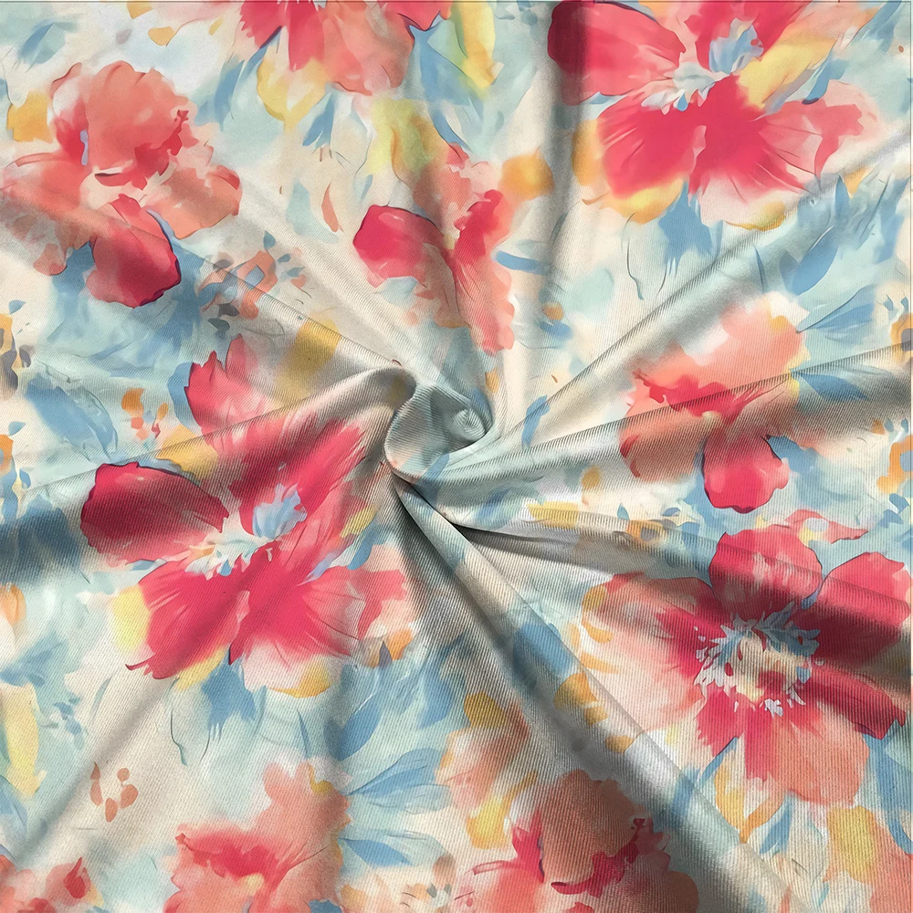 CLOOCL женская футболка со средним рукавом футболки с акварельным большим