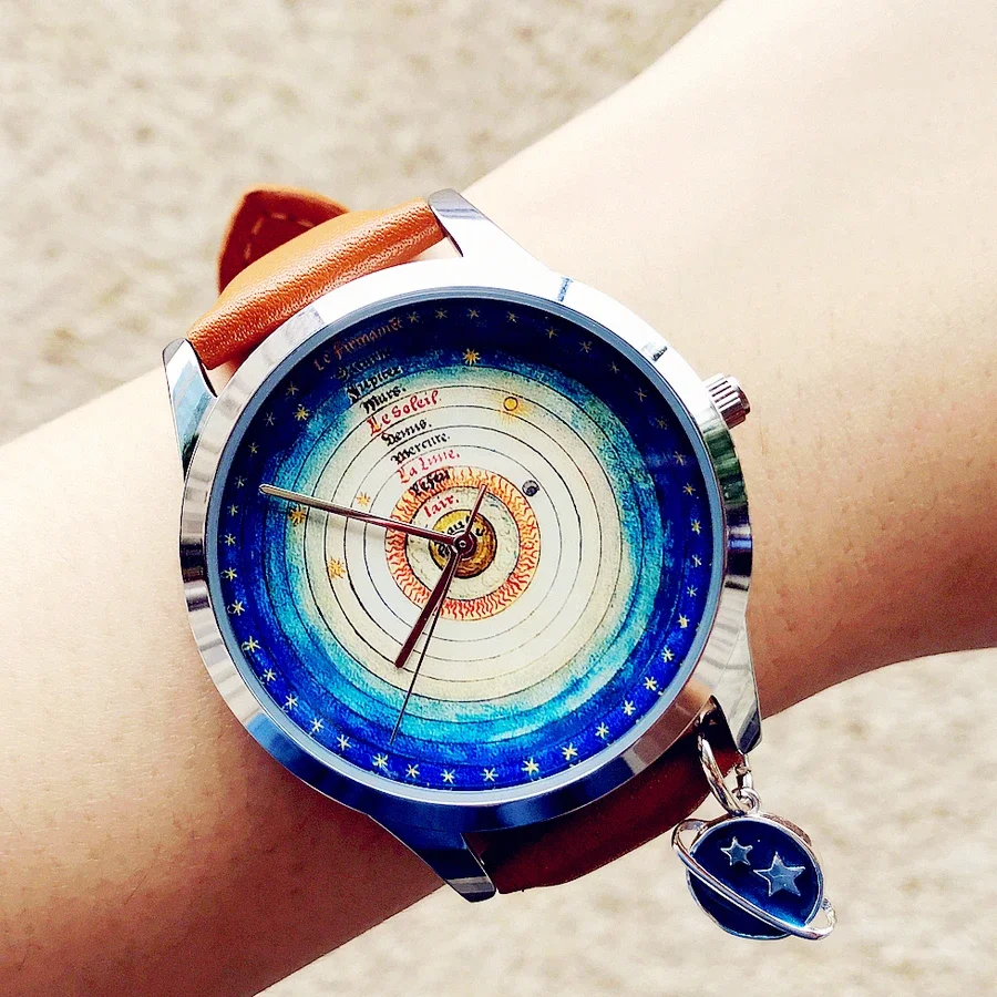 

One hand Watch Original Design Suspended Hands Simple Quartz Couple Watch Imported Movement Waterproof One Dropshipping