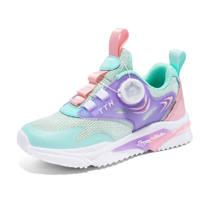 

2022 New Kids Sport Shoes Air Mesh Breathable Big Children Casual Running Sneakers Soft Shoes for Girls Sneakers S2206