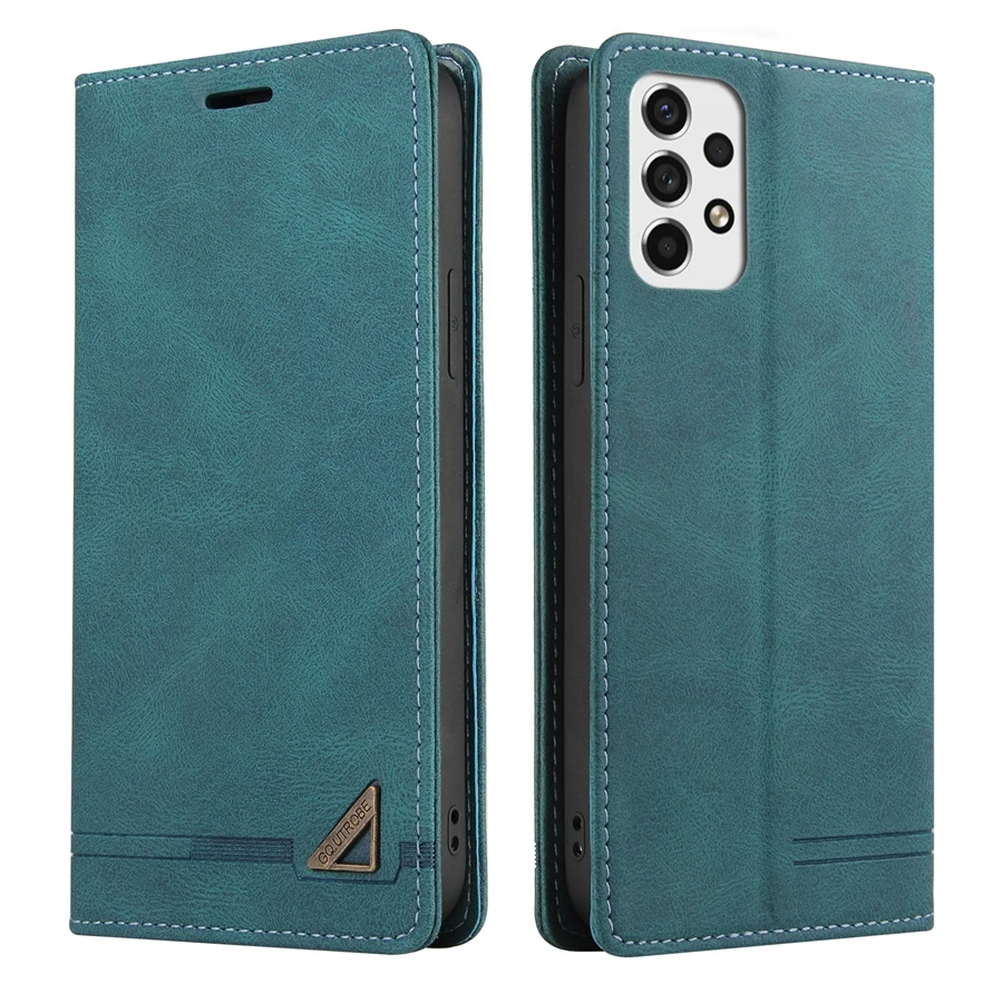 

2023 Anti-theft Leather Wallet Case For Samsung Galaxy A04s A13 A14 A33 A34 A51 A52 A53 A54 A71 A72 A73 S23 Ultra S22 S21 Plus S