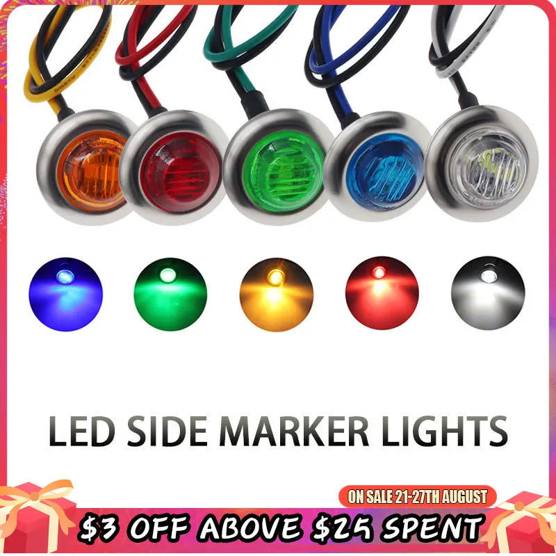 12V 2pcs 3LED 3/4