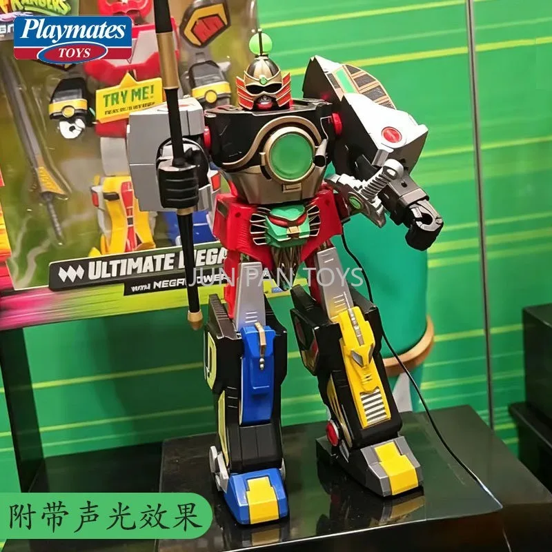 Оригинальная фигурка Playmates Power Rangers Re-Ignition Season 2 Thunder Megazord PM68695 со светом и звуком, коллекционная игрушка-робот (art.: 3920dbe901dfa) - 3920dbe901dfa