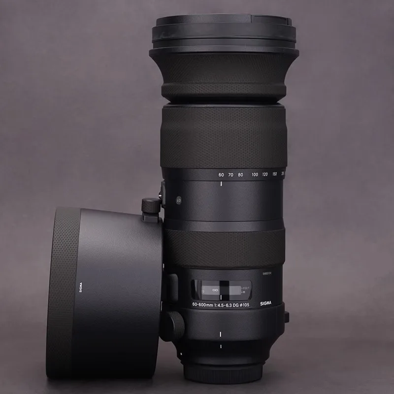 Для Sigma 60 600 мм Canon Skin 60-600 фотообъектив Обложка для EF-крепление наклейка на