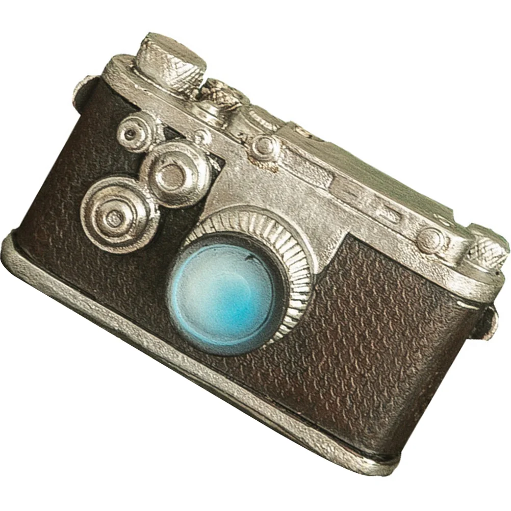 

Camera Ornament Retro Decor Model Vintage Resin Desktop Prop Christmas Figurineornaments Bar Statue Craft Creative Adornment