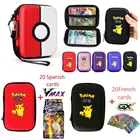 54 шт., металлические золотые карточки с покемоном