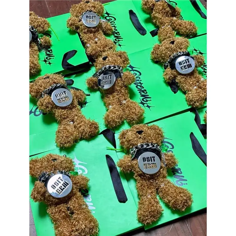 Японский и Южнокорейский стиль коричневый плюшевый мишка Teddy Bear милый модный