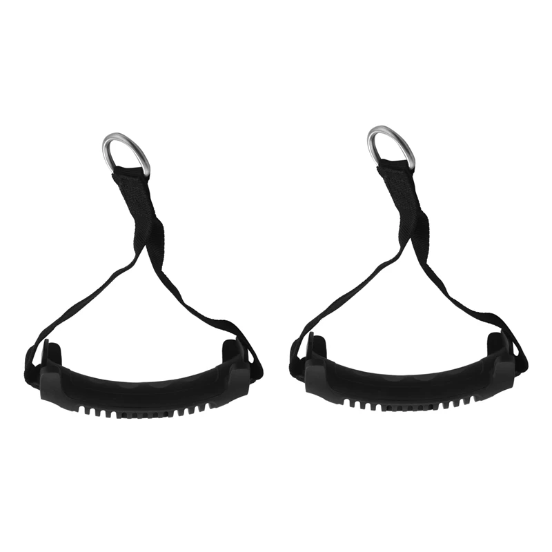 

2X Heavy Duty Exercise Handles Resistance Bands Handles Grips Pull Rope Sports Fitness Accessories Gym Machine