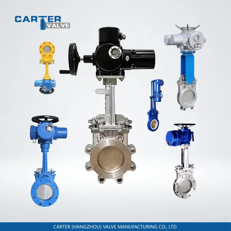 Фото Задвижка с ножевым затвором чугунная WCB CF8 CF8M, межфланцевая, ручная, электрическая, пневматическая, гидравлическая, для шлама и грязи, ANSI DIN JIS OEM №5