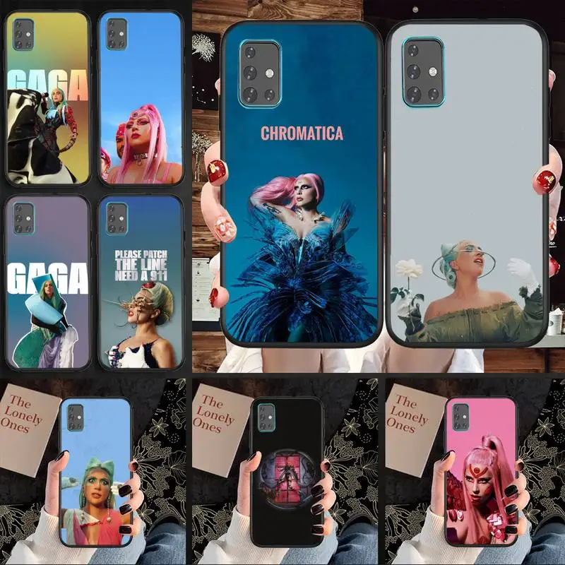 

Chromatica Lady Gaga Phone Case TPU For Samsung S6 S7 S8 S9 S10 Plus S20 S21 S30Ultrs Fundas Cover