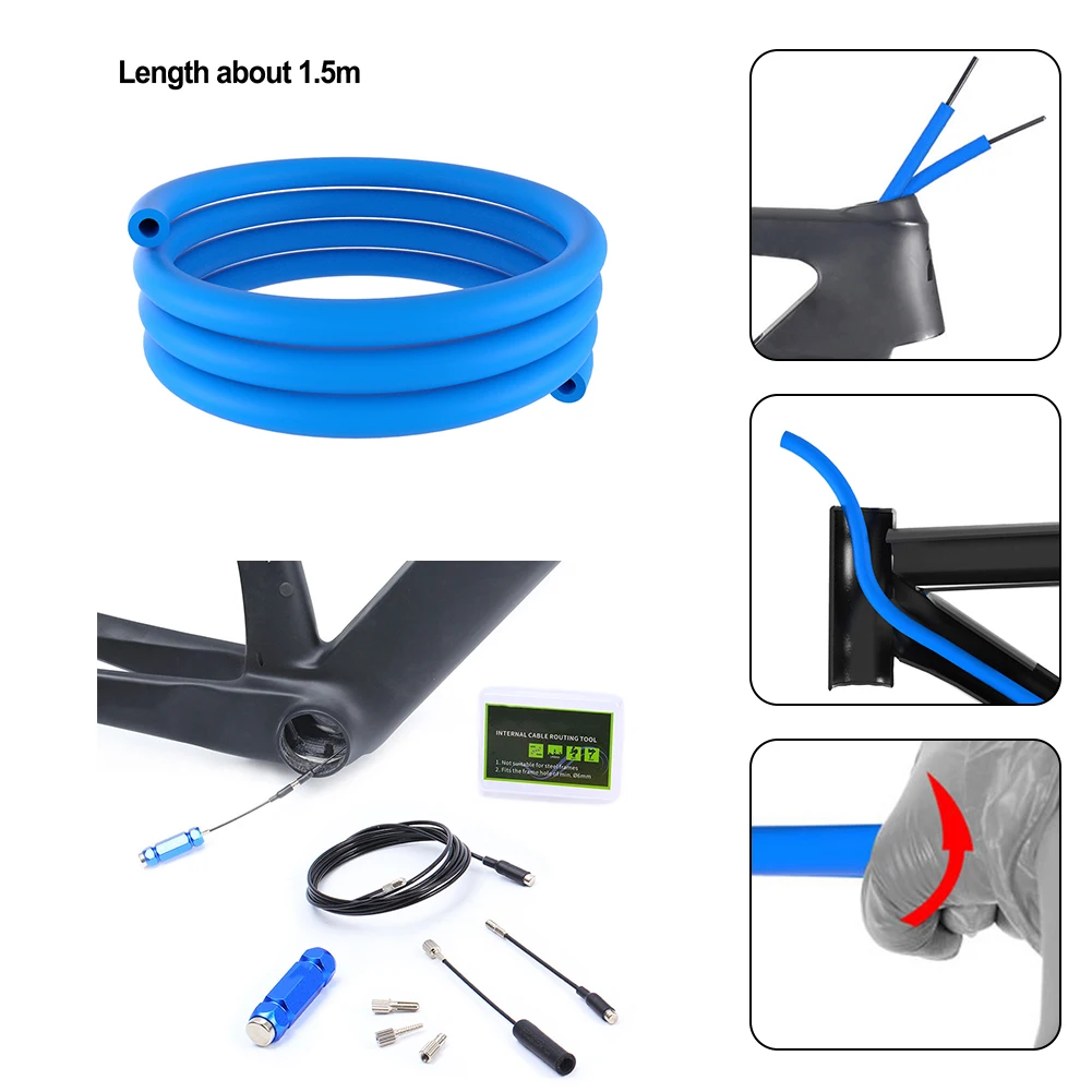 

1.5m Bike Cable Bicycle Cable Tool Cover Internal Wire Sponge Pipe Foam Sleeve Bicycle Cable Dampener