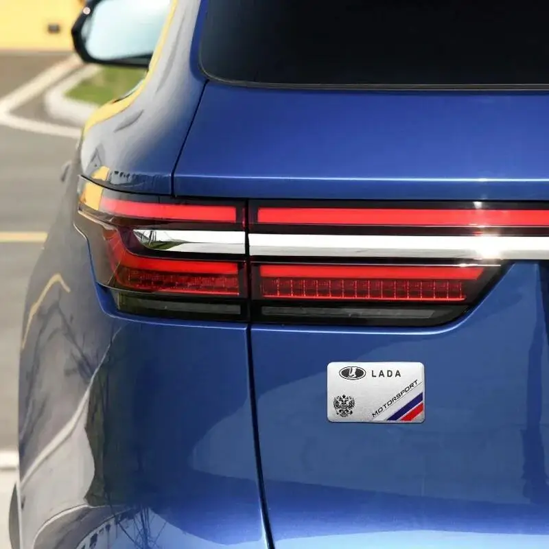 Фото 1 шт. 3D ABS автомобильная наклейка эмблема украшение наклейка на кузов подходит для LADA Niva Vesta Granta Priora Samara Largus Vaz Xray аксессуары №4