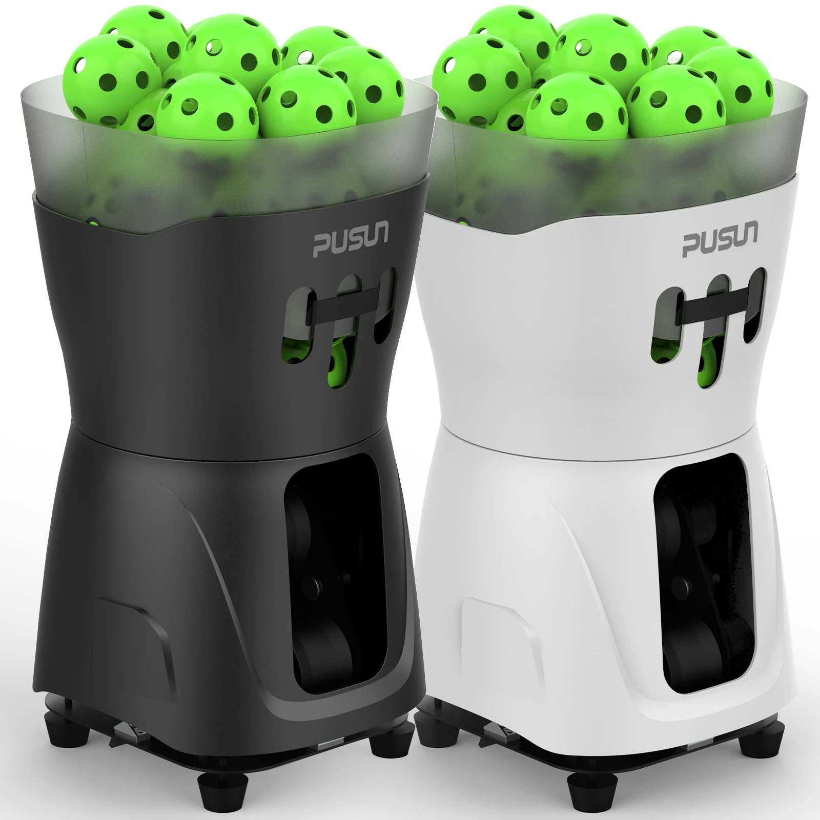 Портативная машина для игры в пиклбол PUSUN PP Mini Pro с управлением через приложение, перезаряжаемая, вместимость 45 мячей, время работы от батареи 3-5 часов. (art.: 3920dc2f09e4b) - 3920dc2f09e4b