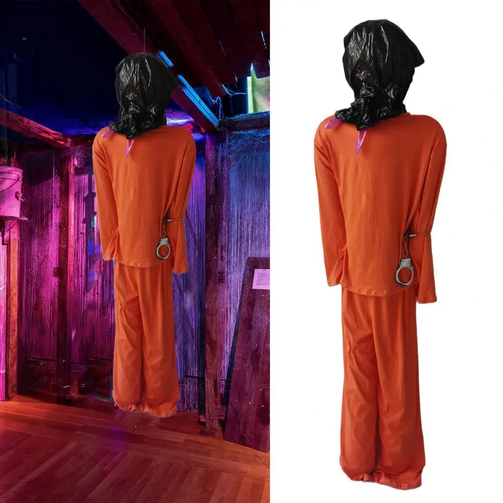 

1 Set Halloween Decorations Inflated Dead Victim Props Scary Hallowmas Outdoor Prop Creepy Haunted House Decor With Pump