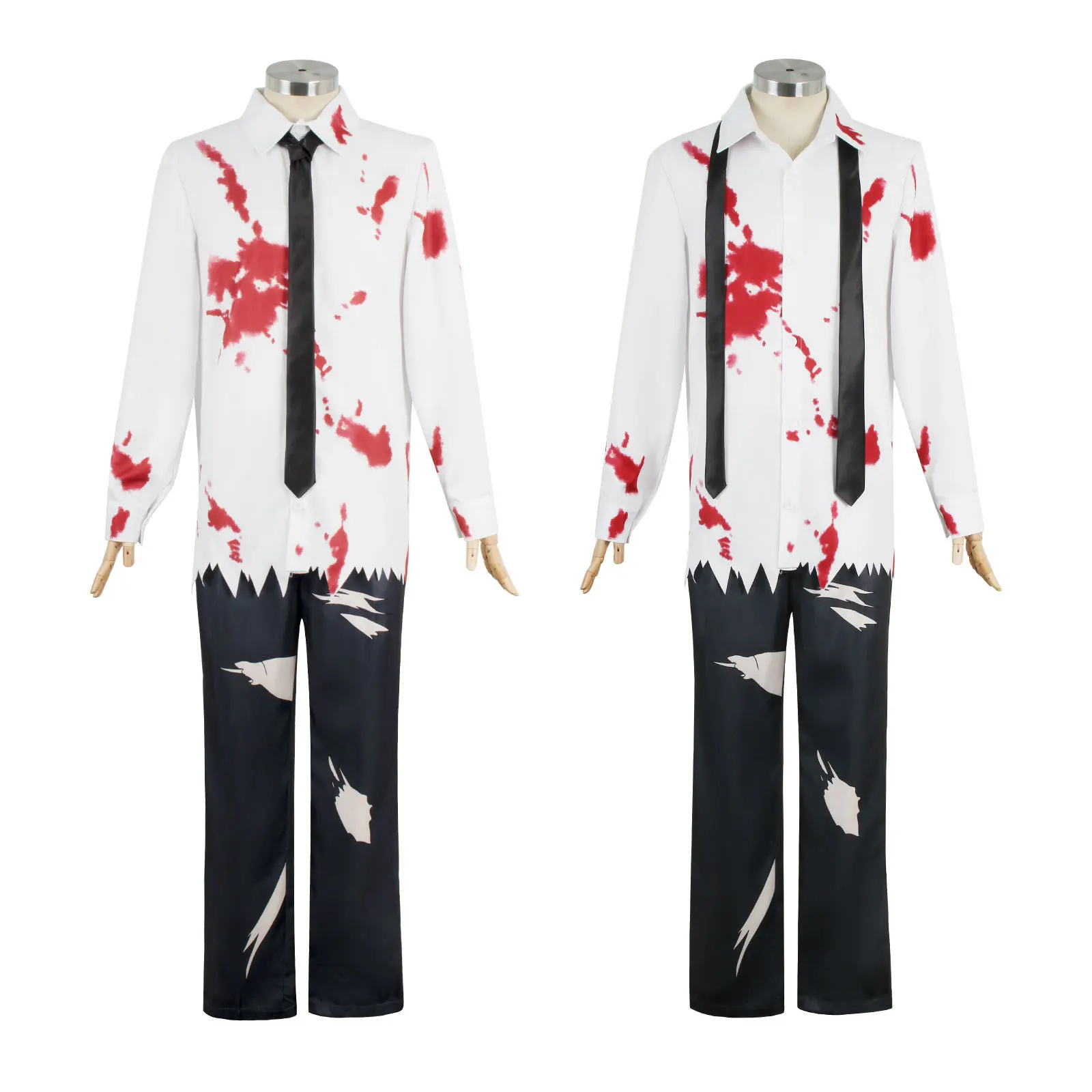 

Костюм для косплея исаги Йоичи из аниме «Голубой замок», повседневные рубашки и брюки, костюм с кровавым галстуком, Униформа, костюм для Хэллоуина