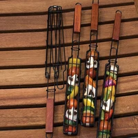 Мини-Решётки для обжарки овощей, рыбы, грибов, длина 49 см#3