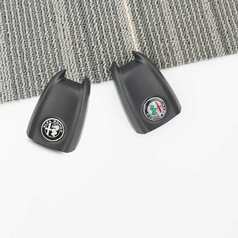 

Чехол для автомобильного ключа, сменный чехол для ключей для Alfa Romeo Giulia Stelvio Tonale, стиль из углеродного волокна