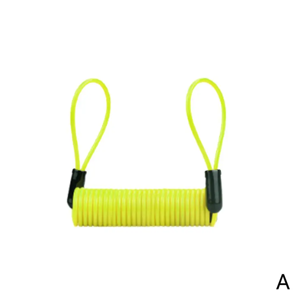 

120 См Тормозной Барабан Для Мотоцикла, Замок Для Скутера, Кабель С Напоминанием, Велосипедная Пружинная Веревка, Сумка