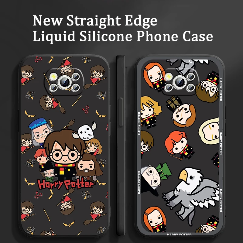 

Potters Wand Harries Boy Case For Xiaomi Mi Poco X4 X3 C40 C3 M4 M3 F4 F3 GT Pro NFC 5G Soft Liquid Rope Phone Cover Shell Core
