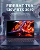 FIREBAT T5A 15.6 Inch  AMD Ryzen 5 5600H RTX 3060 DDR4 M.2 32G RAM 512GB SSD 165Hz 2K Wifi6 BT5.1 Gaming Notebook Laptop 3