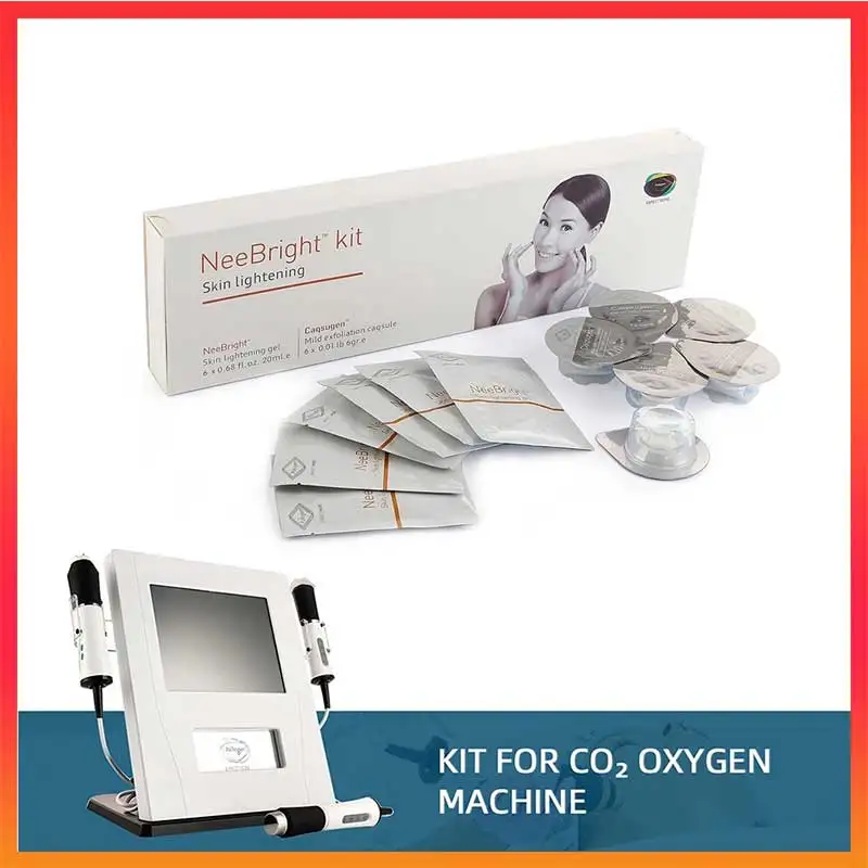 Кислородная Машина для Лица CO2 кислородная пузырьковая ручка специальный гель