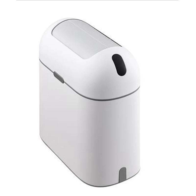 

Touchless Bathroom Trash Can With Lid Office Garbage Cans With Automatic Lid Motion Sensor Trash Bin For Toilet, RV