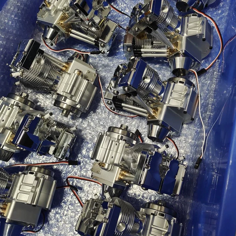 Металлическая модель двигателя Methanol V2