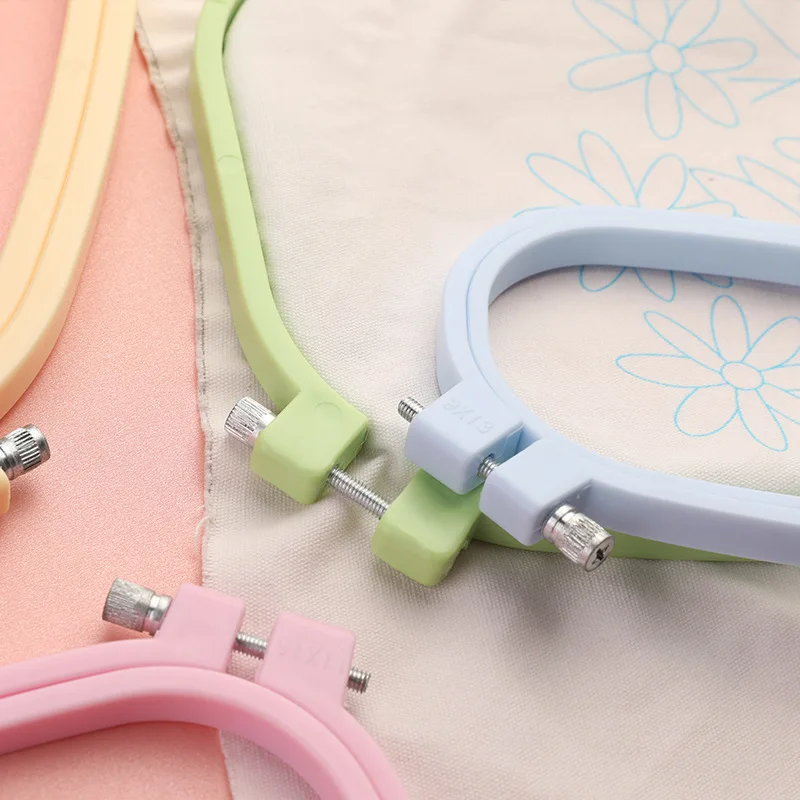 Прямоугольная рама для ручной вышивки из АБС-пластика набор квадратной кольцо