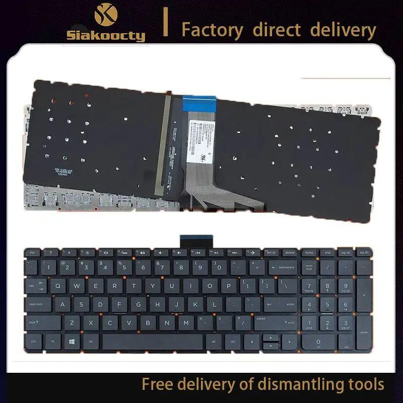 

Siakoocty new Original for HP Envy M6-W M6-W000 M6-W100 X360 US Keyboard Backlit