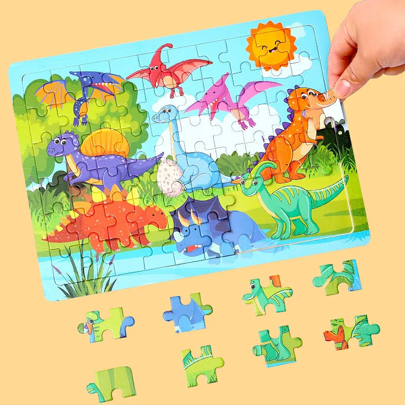 

Пазл деревянный детский, 60 шт.