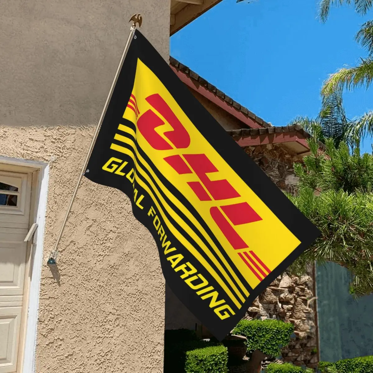 

Dhl Global Forwarding Outdoor Banner Flag 3x 5ft Hanging Flag Polyester Banner Outdoor Indoor 150x90cm For Celebration Big Flag