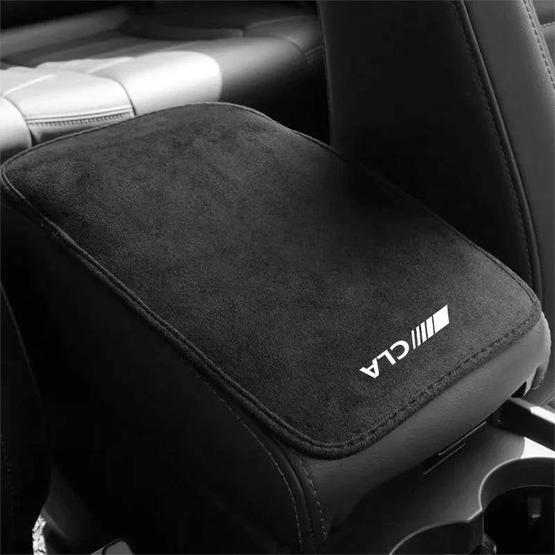 

Suede Leather Armrest Mat Arm Rest Protection Cushion Auto Armrests For Mercedes Benz CLA CLS GLA GLS GLB GLC GLS Accessories