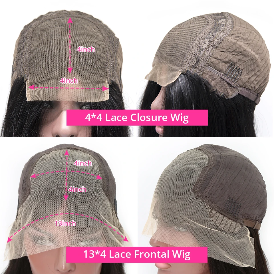 Парик женский фронтальный с глубокой волной 30/34 дюйма 13x4