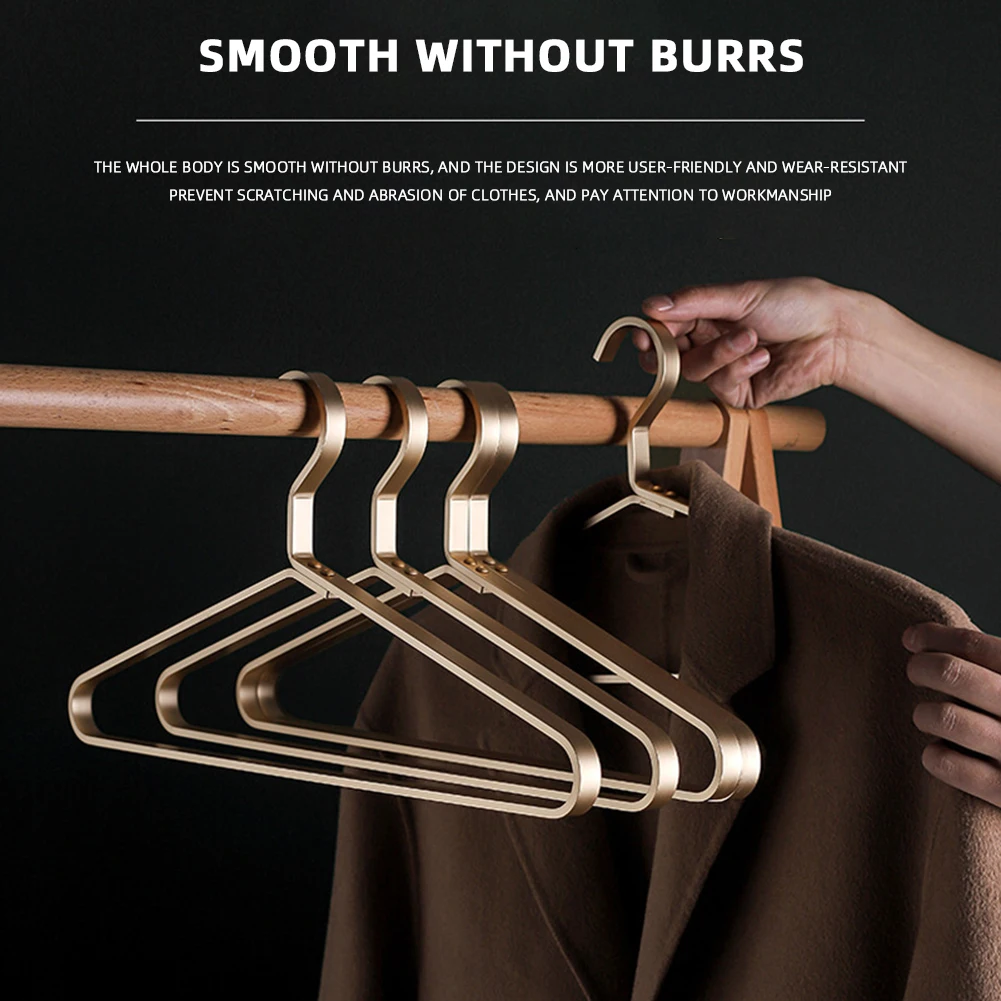 

2022 New High-grade Hanging High Quality Aluminum Alloy Materials Household Supply Aluminum Alloy Household Hanger Organizadores