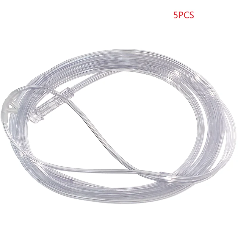 5PCS 2.13m Disposable Medical Adult or Pediatric Nasal Cannula oxygen tube CE ISO CFDA