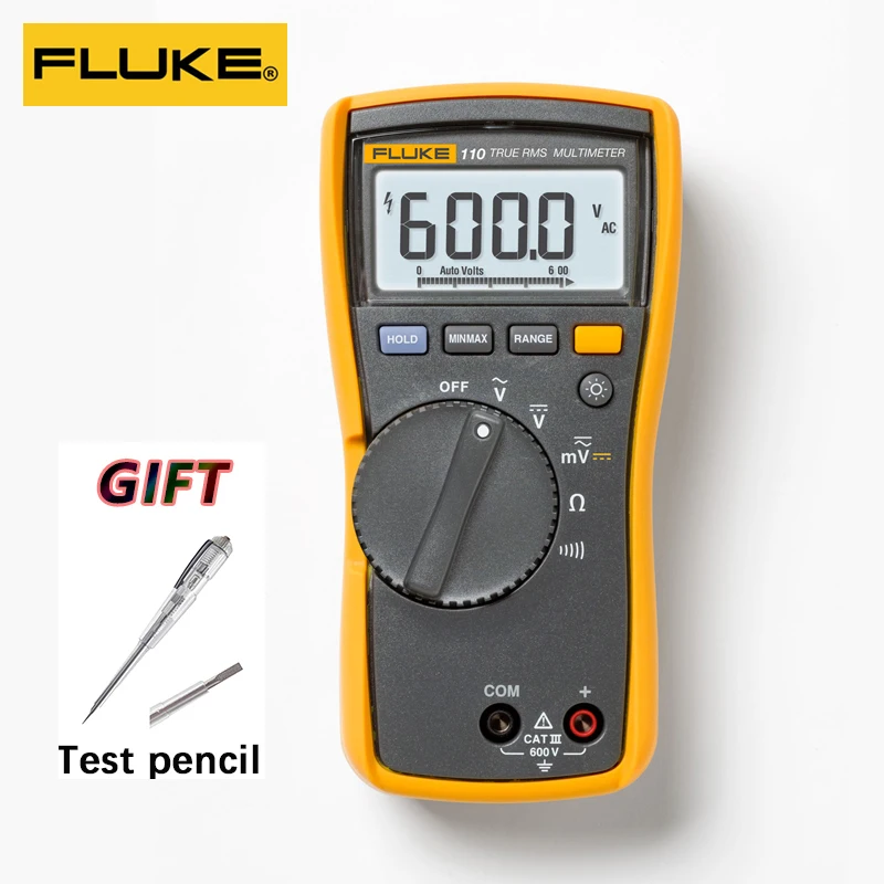 

Fluke True RMS value digital multimeter F110 Auto Range Electrical Diagnosis and Maintenance