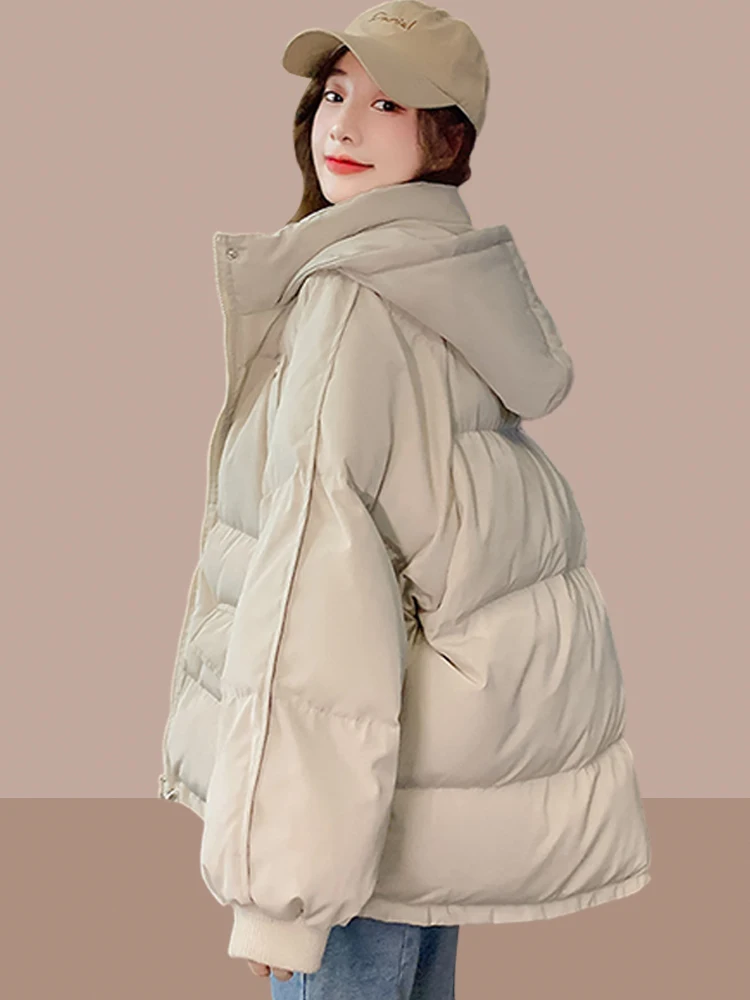 Пуховик Куртка на хлопковой подкладке Женская одежда 2024 Зима Новый пуховик