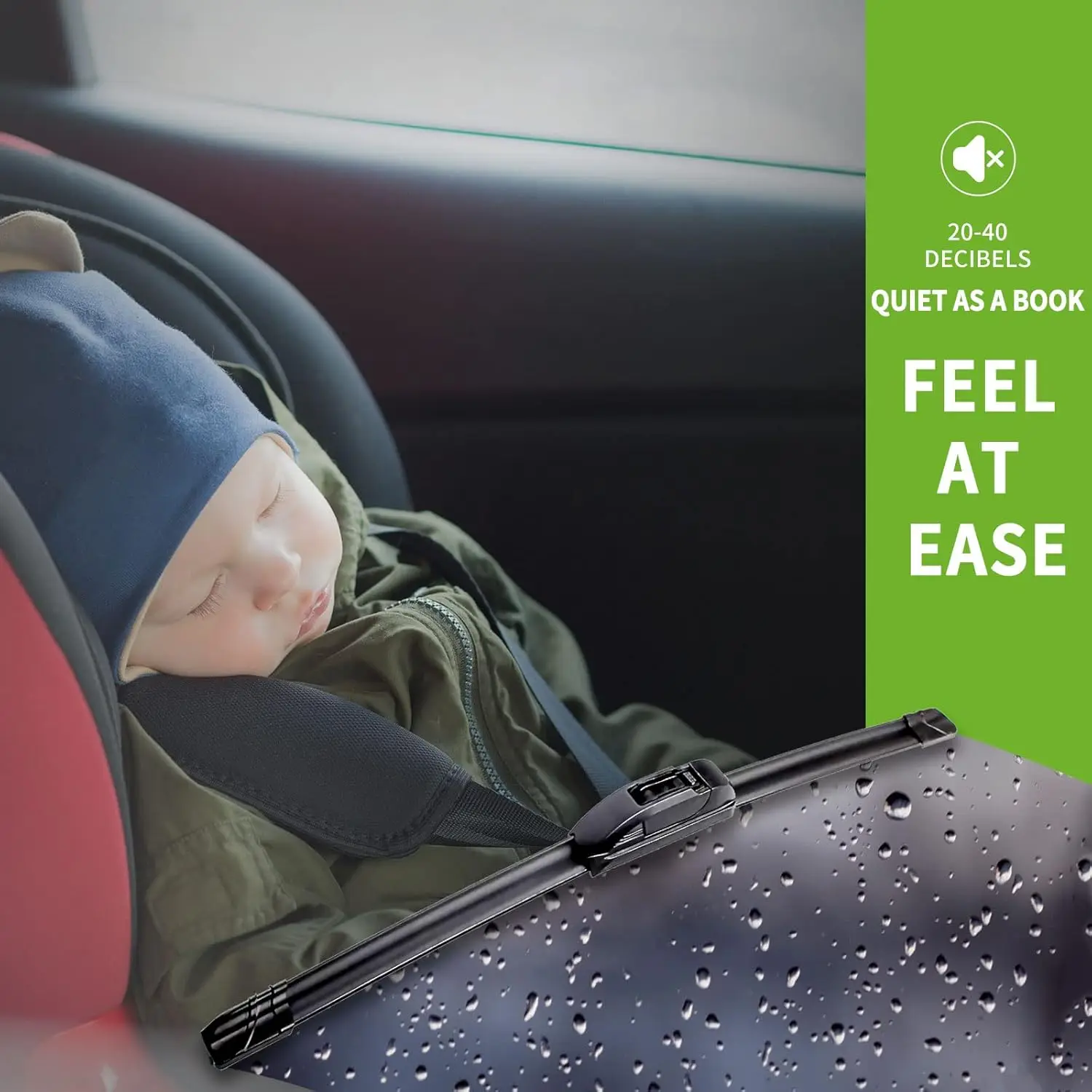 Лезвия Премиум все сезоны прочные и бесшумные стеклоочистители переднего