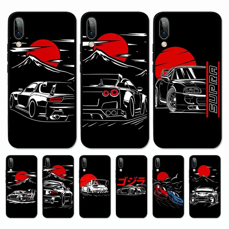 

S-Sport-s Cars Male Men Phone Case for Vivo Y91C Y11 17 19 17 67 81 Oppo A9 2020 Realme c3