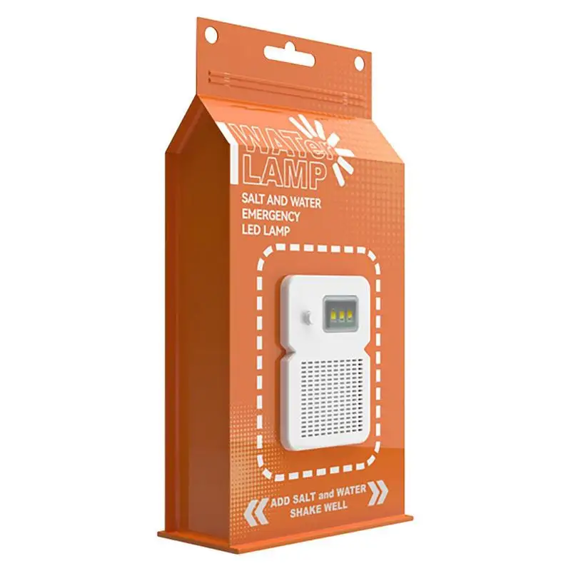 

Salt Water Lamp Light Camping Essential Outdoor Light Lantern Waterproof Lightweight LED Night Lamp Camping Survival Supplies