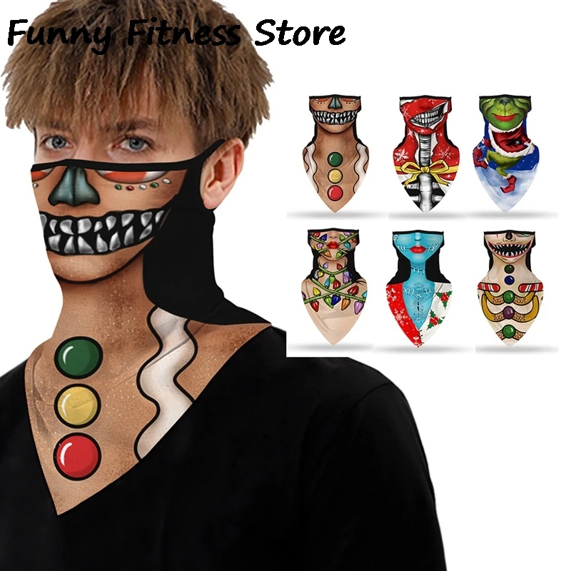 

Велосипедный аксессуар для вечеринки, шарф-Балаклава для рыбалки, походов, спорта на открытом воздухе, шарф, головной убор, маска для лица ун...