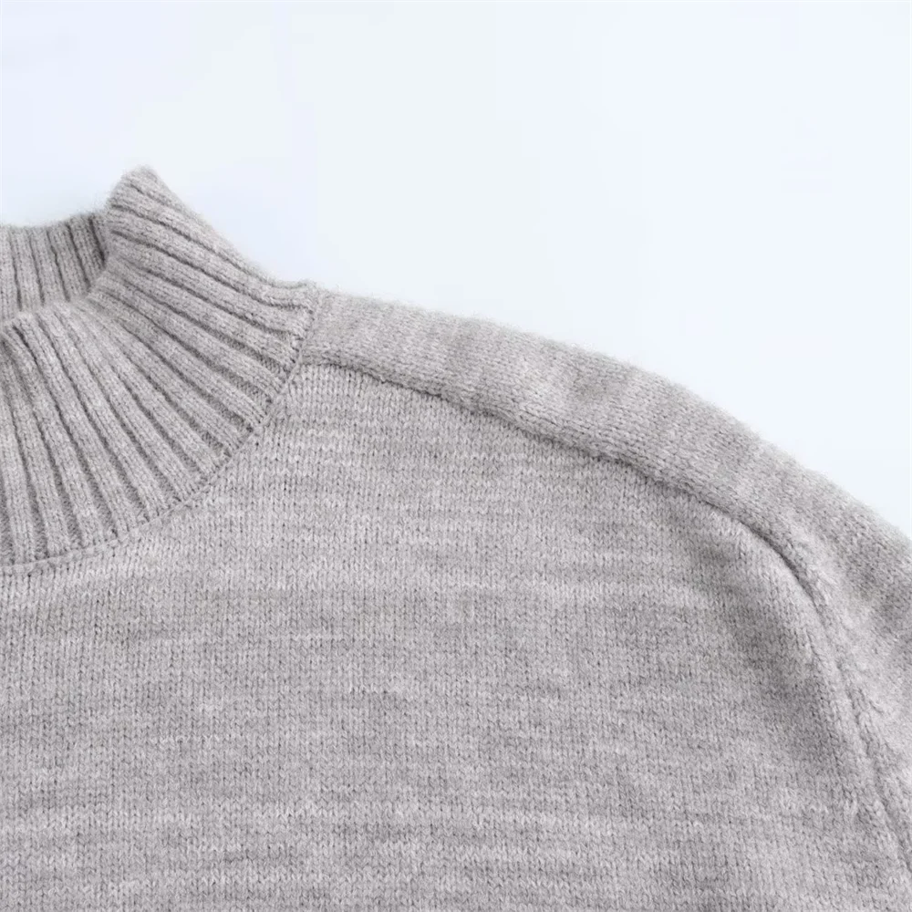 24 осень/зима новая женская одежда простой мягкий свитер с длинными рукавами и