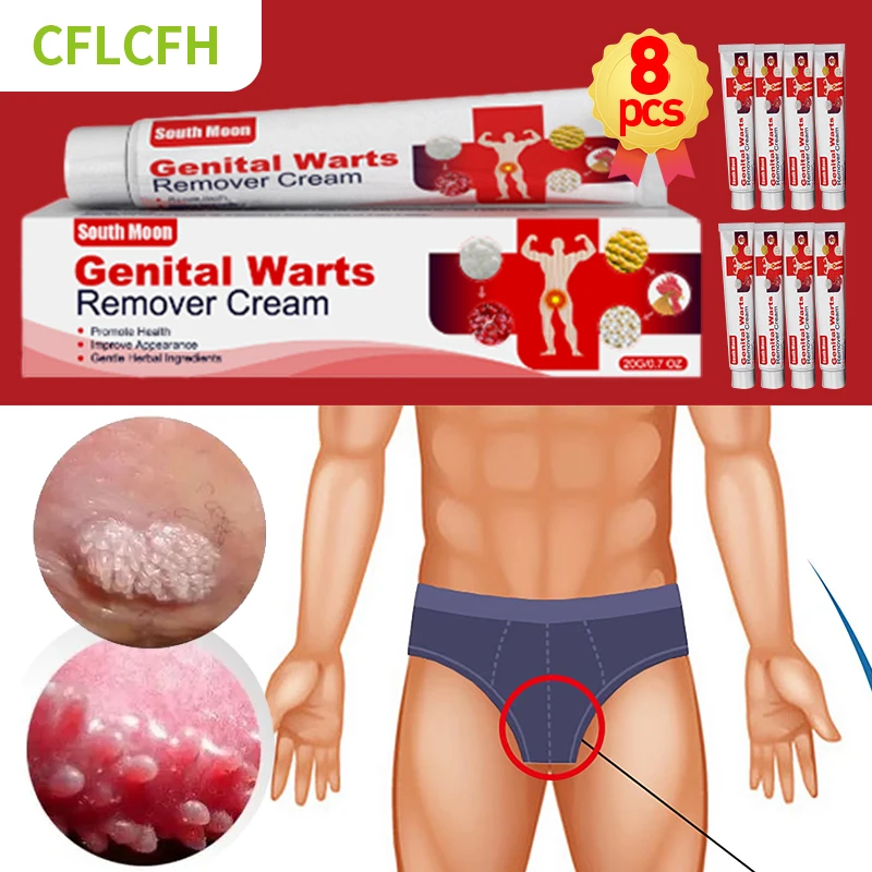 8 шт. лазерная ручка для удаления генитальных бородавок мужчин и женщин удаление