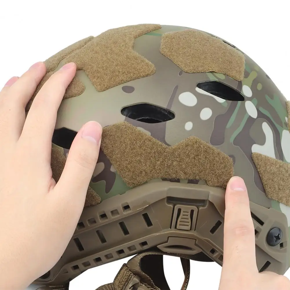 

Simple to Install 1 Set Useful Softness Provide Airsoft Helmet Pads Easy to Stick Helmet Pads Convenient Using Movie Props