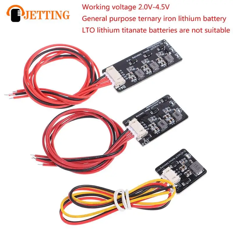 

2S 3S 4S Active Balancer Board 1.2A Lifepo4 Lipo Li-ion Lithium Battery Energy Transfer Equalizer Module Inductive Version