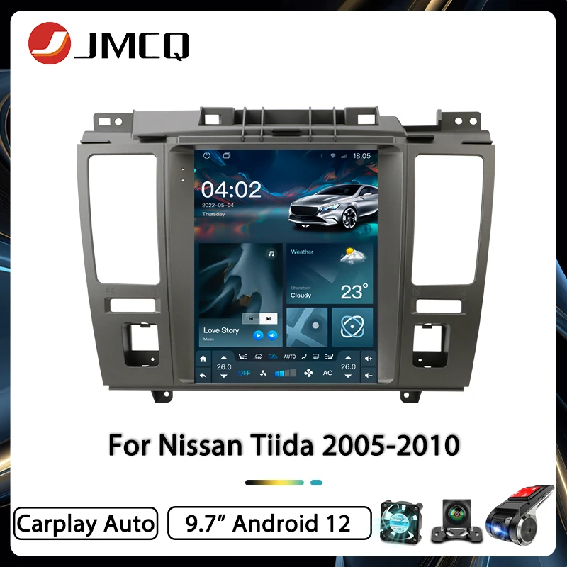 JMCQ Android 12 Автомобильный Мультимедийный Плеер