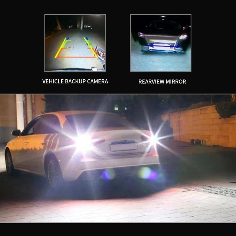 8 шт. яркая лампочка Φ 912 921 T15 W16W