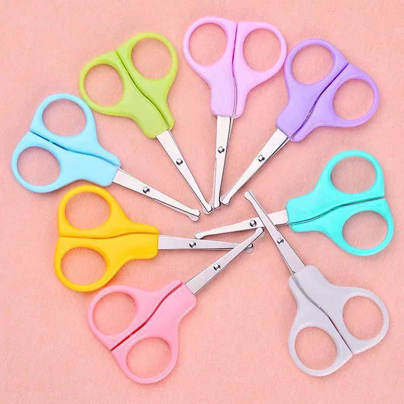 

Baby Special Stationery Scissors Mini Cutter Kids Nail Care Clipper Portable Infant Healthcare Kits Trimmer Scissor Tool