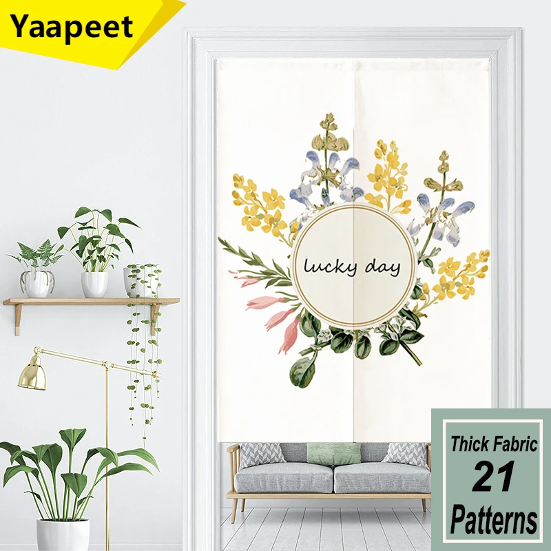 

Japanese Noren Doorway Curtain Entrance Decoration Curtain For Restaurant Kitchen Bedroom Hanging Half Customizable Door Curtain