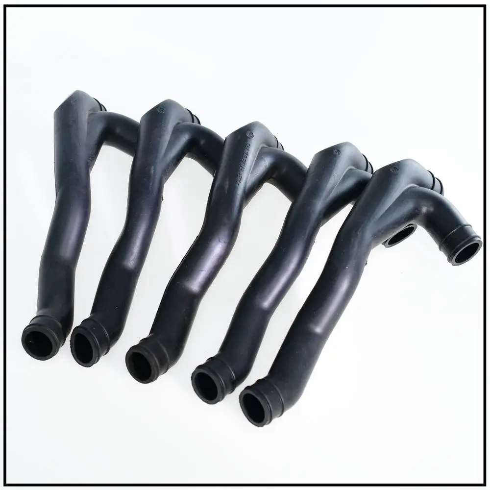 

5 Pcs Engine Crankcase Breather Hose Exhaust Vent Pip For VW Bora Golf MK4 Octavia A3 TT 06A103221AH 06A 103 221 AH