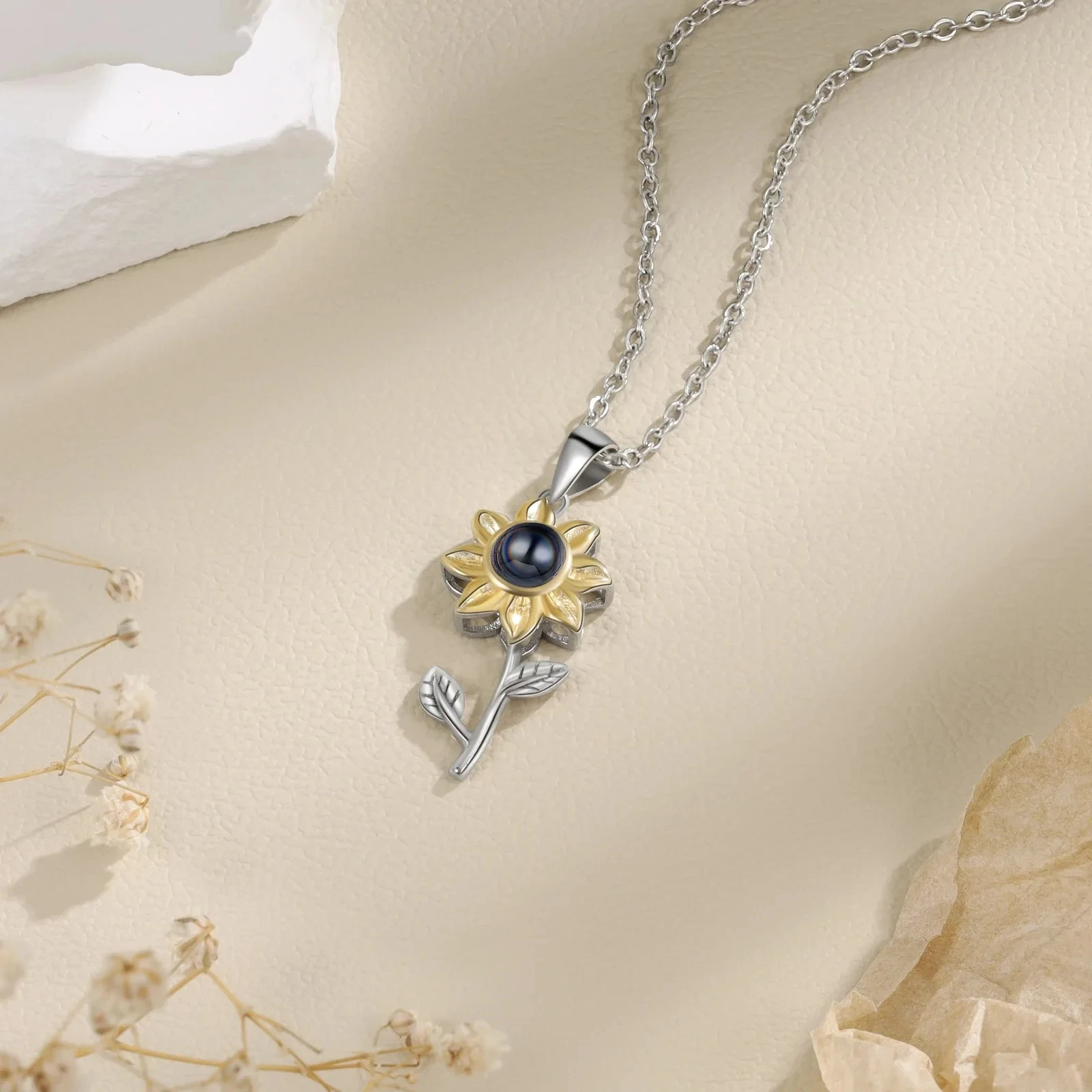 Женская медная подвеска из титановой стали с проекцией Я тебя люблю на 100 языках